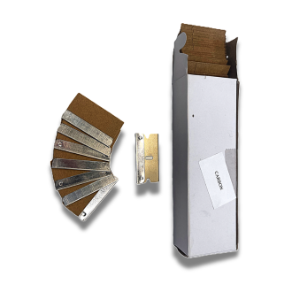 Carbon steel blade - Single edge rakblad ,100pcs/pack SMT-1216